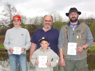 Die Gewinner mit Vorstand